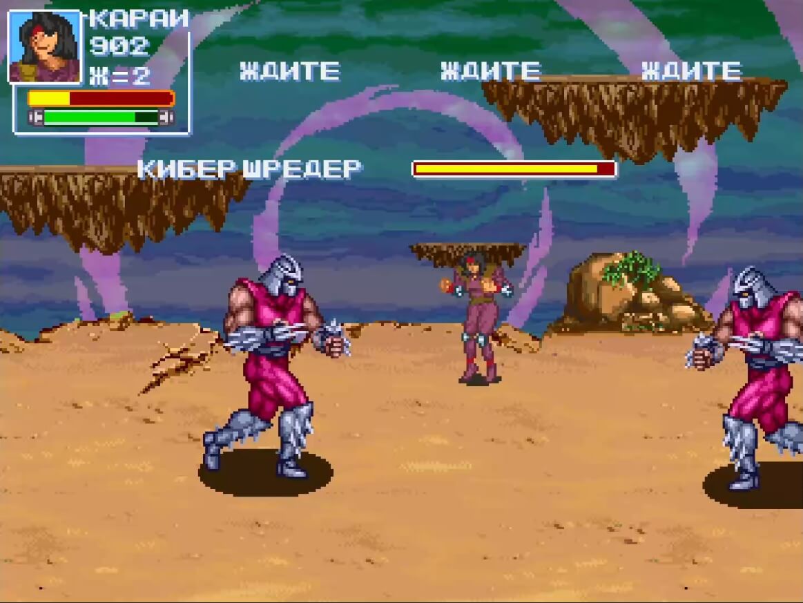 TMNT - Rescue Palooza - геймплей игры Windows